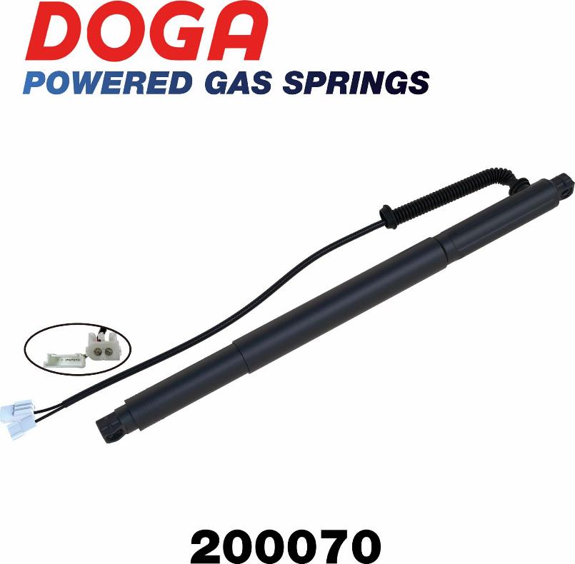 DOGA 200070 - Электромотор, задняя дверь autodif.ru