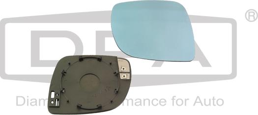 DPA 88571788902 - Зеркальный элемент правый голубая фишка VW BO99-02/GOC98-02/GOLF98-02 autodif.ru