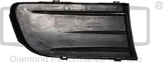 DPA 88070061902 - Решетка вентиляционная в бампере autodif.ru