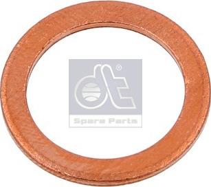 DT Spare Parts 9.01016 - Уплотнительное кольцо, резьбовая пробка маслосливного отверстия autodif.ru