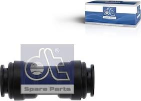 DT Spare Parts 9.85818 - Соединитель прямой для трубок D18-D18 пластик не для торм.системы   autodif.ru