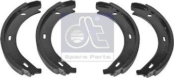 DT Spare Parts 4.91911 - Комплект тормозных колодок, барабанные autodif.ru