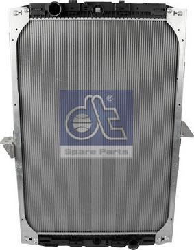 DT Spare Parts 5.45252 - Радиатор, охлаждение двигателя autodif.ru
