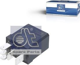 DT Spare Parts 5.80106 - Реле электромагнитное 24V 5-ти контактное DAF MERCEDES SCANIA (с сопротивлением) DT autodif.ru