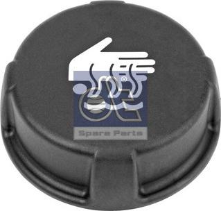 DT Spare Parts 6.35628 - Крышка, резервуар охлаждающей жидкости autodif.ru