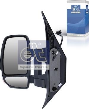 DT Spare Parts 6.75233 - Наружное зеркало, кабина водителя autodif.ru