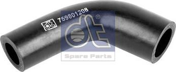 DT Spare Parts 1.19180 - 1.19180_патрубок ГУР! 1-изг.-Scania P-G-R autodif.ru