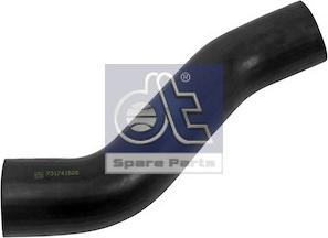 DT Spare Parts 1.14834 - 1.14834_патрубок охлаждения ретардера ! -Scania R autodif.ru