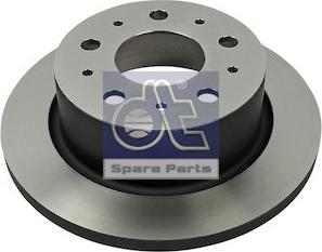 DT Spare Parts 12.41006 - Тормозной диск autodif.ru