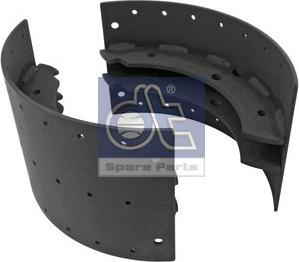 DT Spare Parts 2.40377 - Комплект тормозных колодок, барабанные autodif.ru