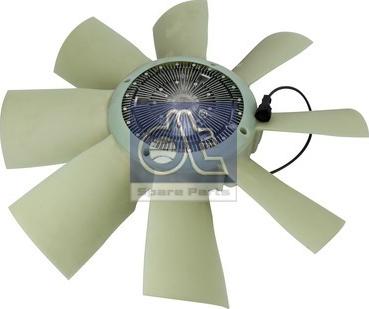 DT Spare Parts 2.15509 - Вентилятор, охлаждение двигателя autodif.ru