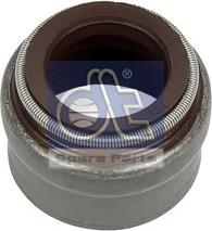 DT Spare Parts 2.10791 - Уплотнительное кольцо, стержень клапана autodif.ru