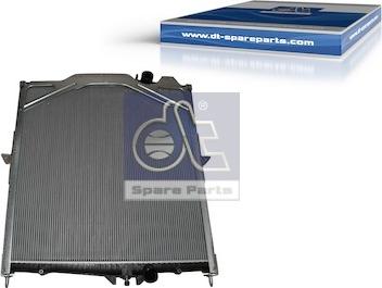 DT Spare Parts 2.11055 - Радиатор, охлаждение двигателя autodif.ru