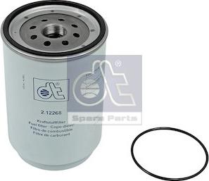 DT Spare Parts 2.12268 - Топливный фильтр autodif.ru
