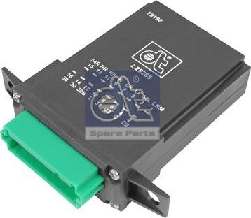 DT Spare Parts 2.25285 - Реле аварийной световой сигнализация autodif.ru