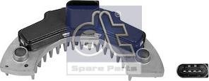 DT Spare Parts 2.76125 - Сопротивление, реле, вентилятор салона autodif.ru