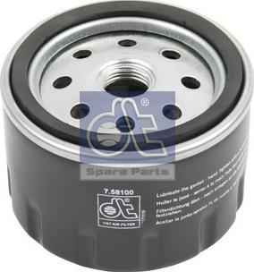 DT Spare Parts 7.58100 - Воздушный фильтр, двигатель autodif.ru