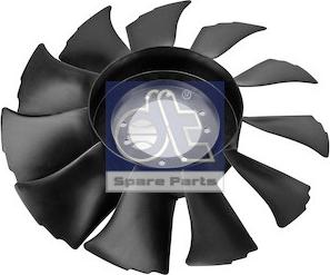 DT Spare Parts 7.60710 - Крыльчатка вентилятора, охлаждение двигателя autodif.ru