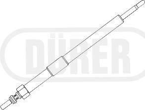 Dürer DG62164 - Свеча накаливания autodif.ru