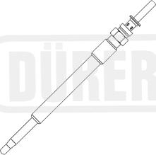 Dürer DG12134 - Свеча накаливания autodif.ru