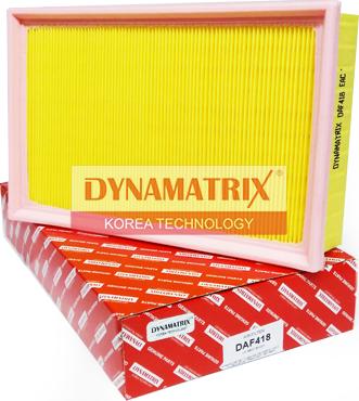 Dynamatrix DAF418 - Воздушный фильтр, двигатель autodif.ru