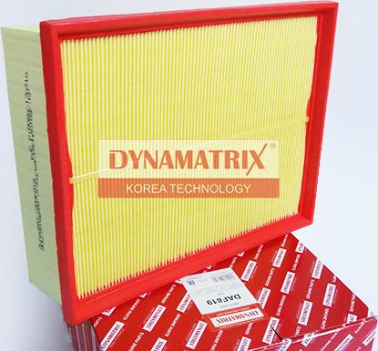 Dynamatrix DAF819 - Воздушный фильтр, двигатель autodif.ru