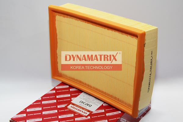 Dynamatrix DAF343 - Воздушный фильтр, двигатель autodif.ru