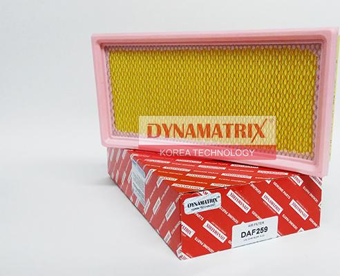 Dynamatrix DAF259 - Воздушный фильтр, двигатель autodif.ru