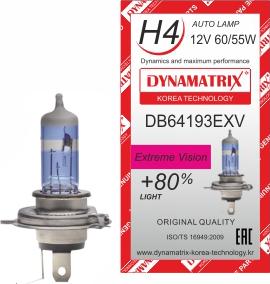 Dynamatrix DB64193EXV - Лампа накаливания, основная фара autodif.ru