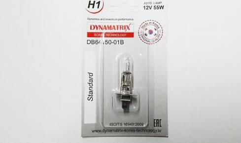 Dynamatrix DB64150-01B - Лампа накаливания, основная фара autodif.ru