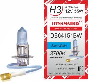 Dynamatrix DB64151BW - Лампа накаливания, основная фара autodif.ru