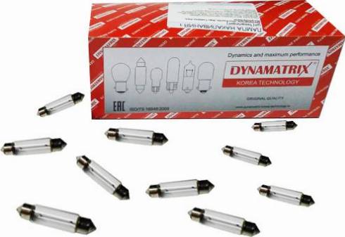 Dynamatrix DB6411 - Лампа накаливания, стояночные огни / габаритные фонари autodif.ru