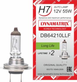 Dynamatrix DB64210LLF - Лампа накаливания, основная фара autodif.ru