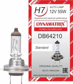Dynamatrix DB64210 - Лампа накаливания, основная фара autodif.ru