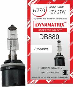 Dynamatrix DB880 - Лампа накаливания, основная фара autodif.ru