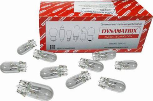 Dynamatrix DB2821 - Лампа накаливания, стояночные огни / габаритные фонари autodif.ru