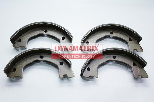 Dynamatrix DBS593 - Комплект тормозных колодок, барабанные autodif.ru