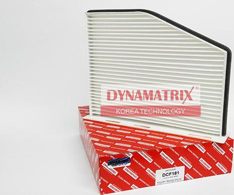 Dynamatrix DCF181 - Фильтр воздуха в салоне autodif.ru