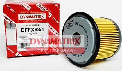 Dynamatrix DFFX63/1 - Топливный фильтр autodif.ru
