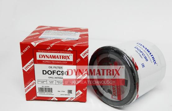 Dynamatrix DOFC90 - Масляный фильтр autodif.ru