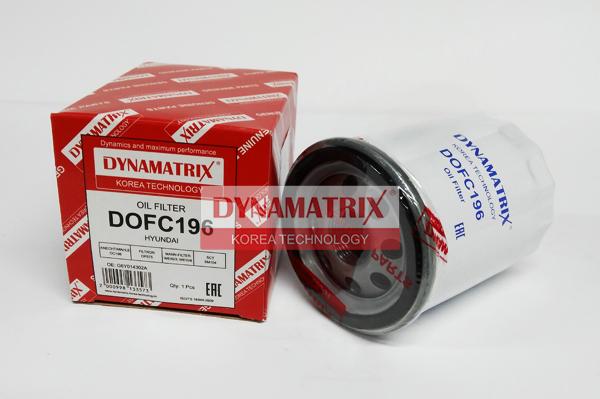 Dynamatrix DOFC196 - Масляный фильтр autodif.ru