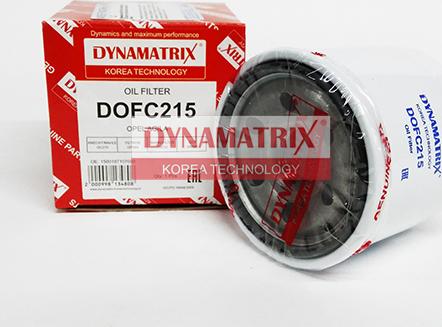 Dynamatrix DOFC215 - Масляный фильтр autodif.ru