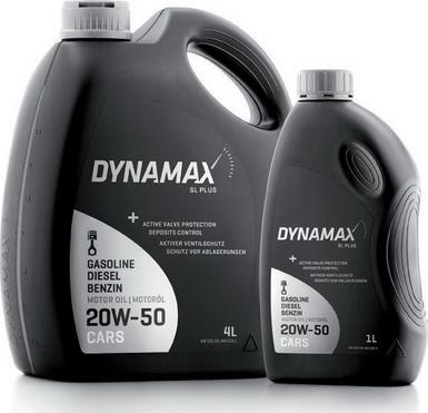 Dynamax SL PLUS 20W-50 - Моторное масло autodif.ru