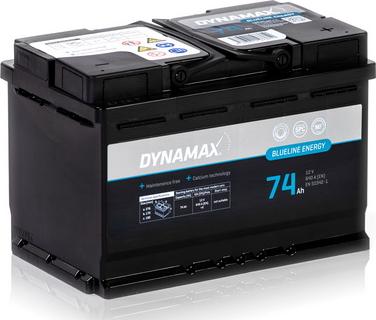 Dynamax 635519 - Стартерная аккумуляторная батарея, АКБ autodif.ru