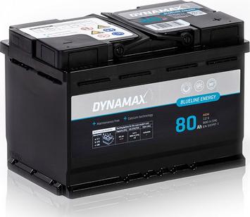 Dynamax 635216 - Стартерная аккумуляторная батарея, АКБ autodif.ru