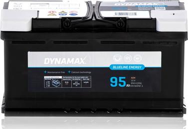 Dynamax 635217 - Стартерная аккумуляторная батарея, АКБ autodif.ru