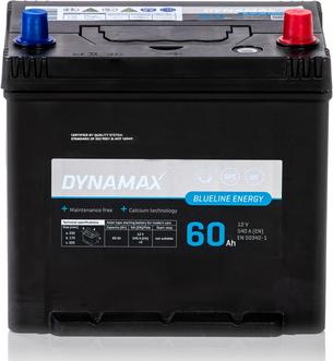 Dynamax 635225 - Стартерная аккумуляторная батарея, АКБ autodif.ru