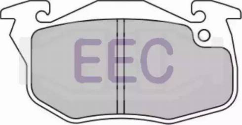 EEC BRP0920 - Тормозные колодки, дисковые, комплект autodif.ru