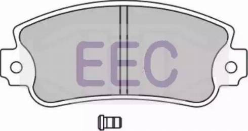 EEC BRP0417 - Тормозные колодки, дисковые, комплект autodif.ru