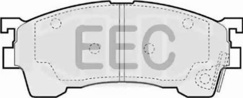 EEC BRP0765 - Тормозные колодки, дисковые, комплект autodif.ru